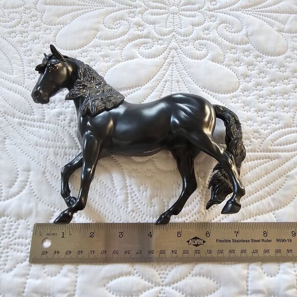 Breyer Reeves Paddock Pals Black Stallion Arabian Horse Figurine - Picture 9 of 10